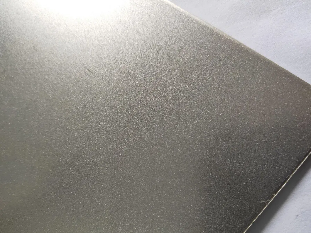 Black Bead Blast Finish 304 316 Stainless Steel Decorative Sheet